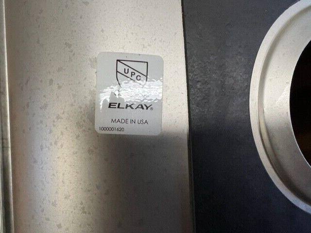 Elkay K125214 23 Gauge Stainless Steel Single Bowl Top Mount Kitchen Sink,