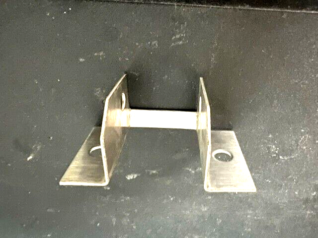 GENERAL PARTITIONS 4340 SS HEADRAIL BRACKET STAINLESS STEEL COMMERCIAL BATHROOM