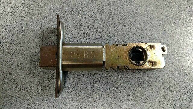 SCHLAGE 2 3/8" SPRING LATCH US10B FOR TUBULAR LATCH SETS