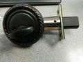 EMTEK 8564 US100B OIL RUBBED BRONZE SINGLE SIDED INTERIOR DEADBOLT X TURNPIECE