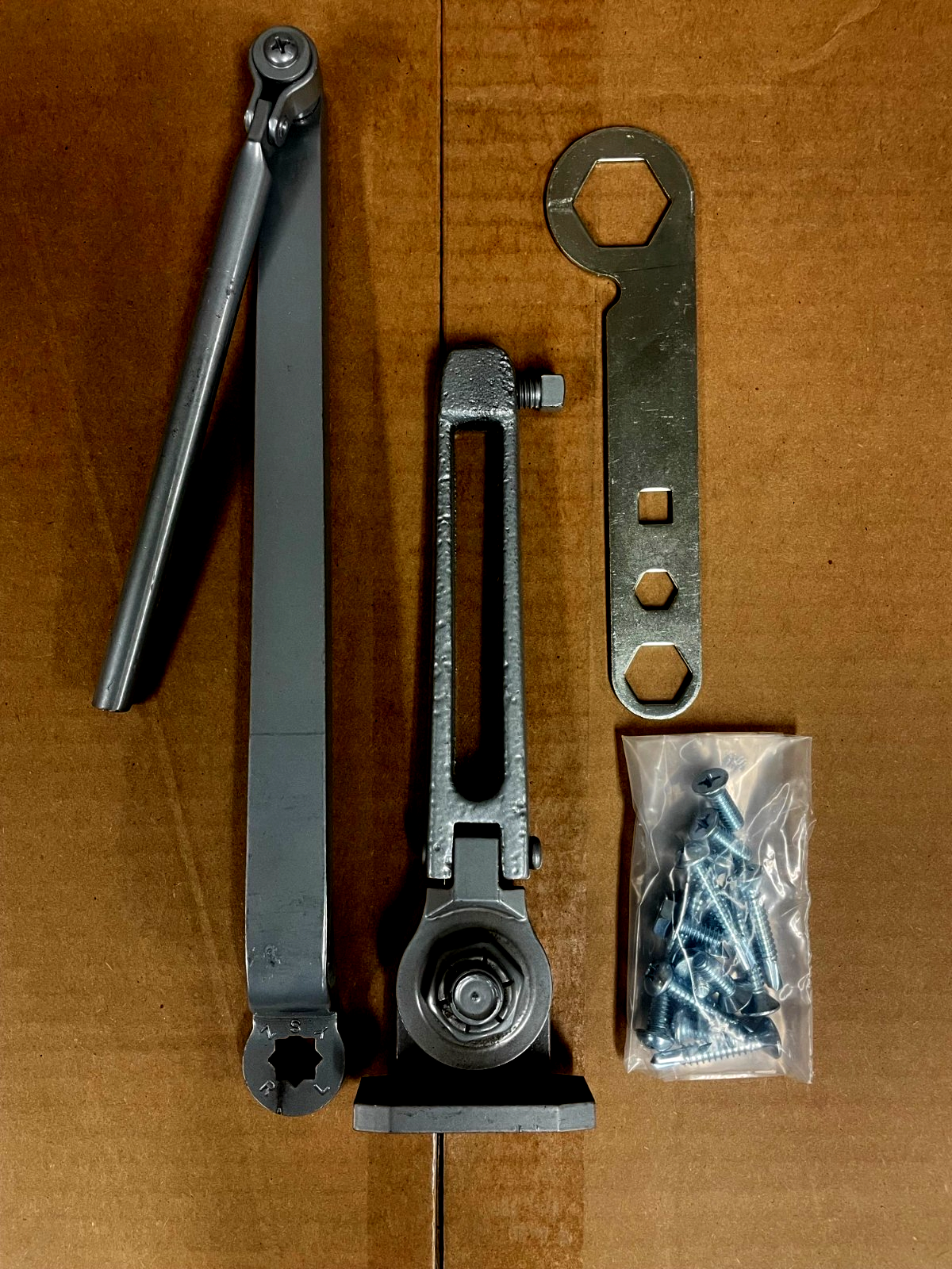 YALE  ACCENTRA DOOR CLOSER HOLD OPEN ARM 400-3 , 400-8  W/HPA BKT DURO OLD STYLE