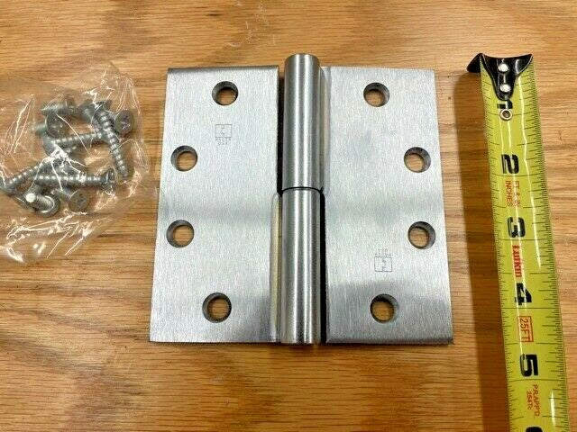3 EACH HAGER AB920 4.5 x 4.5 US26D LH Concealed Anti-friction bearing 2-knuckle