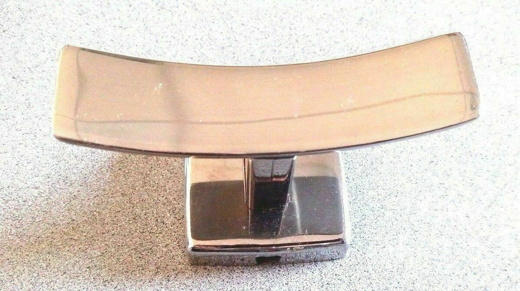 COMMERCIAL DOUBLE ROBE HOOK POLISHED STAINLESS STEEL NOS