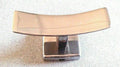 COMMERCIAL DOUBLE ROBE HOOK POLISHED STAINLESS STEEL NOS