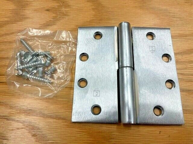 3 EACH HAGER AB920 4.5 x 4.5 US26D RH Concealed Anti-friction bearing 2-knuckle