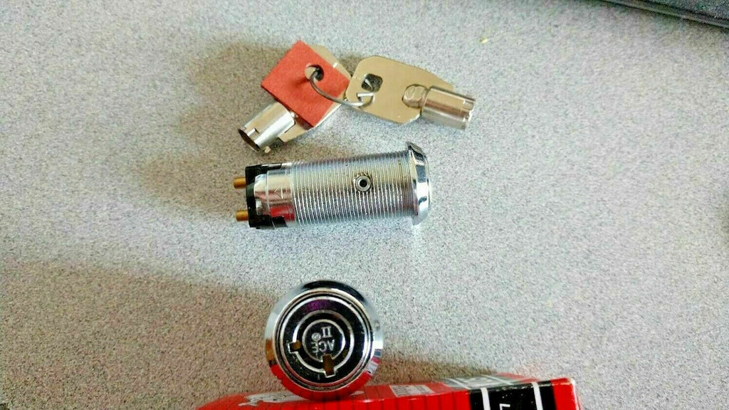 2 EACH LOCKSMITH ACE KEYWAY KEYSWITCH WITH TWO KEYS (ON-OFF) KEYED ALIKE