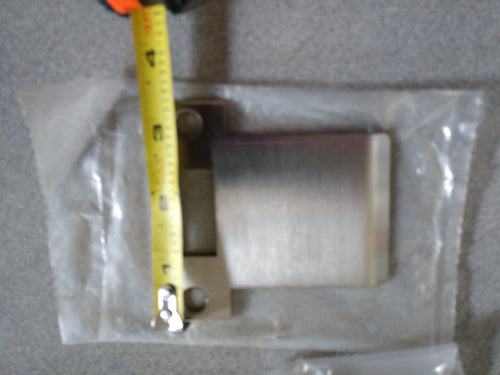  3" EXTENDED LIP "T"  STRIKE 3 1/4" HIGH 3" FROM CENTER OF SCREW HOLE END OF LIP