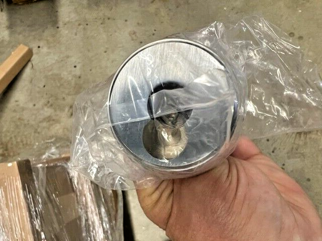 CORBIN RUSSWIN DL 2213 CL6 626 LESS CORE 2 3/4" BS SINGLE CYL DEADBOLT