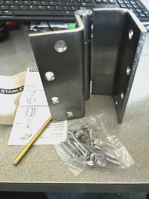 BOX OF 3 Stanley Best CB1948R 5 26D 5"  FULL MORTICE SWING CLEAR US26D