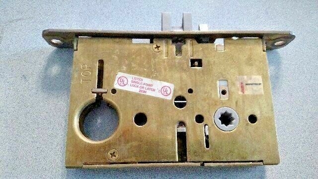 CORBIN RUSSWIN USED ML2057 LL NF 32D STOREROOM  BODY, FACEPLATE &  SP  TESTED***