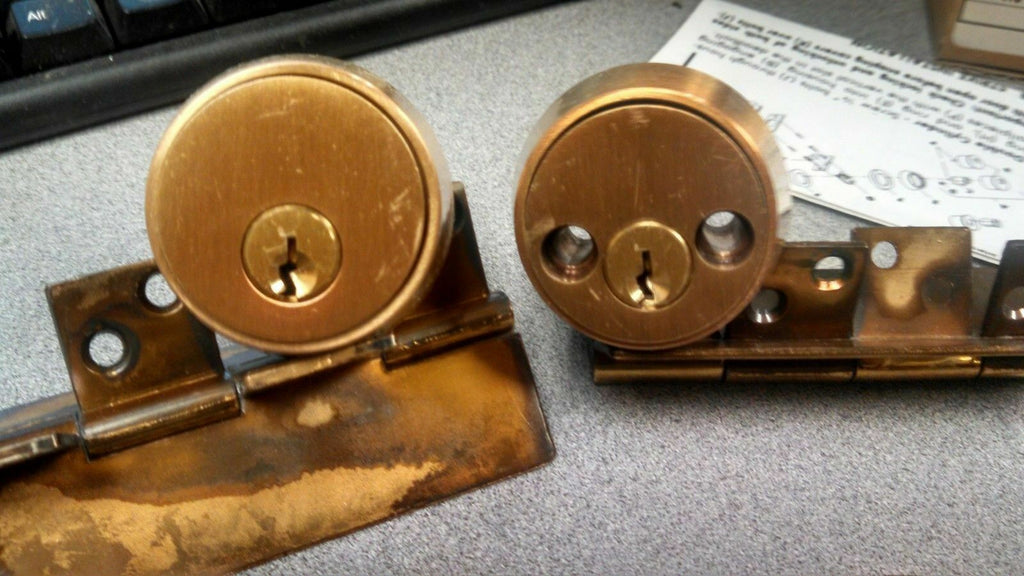 FALCON LOCK D431 DOUBLE CYLINDER DEADBOLT US 10 BMHA 612 SCHLAGE C