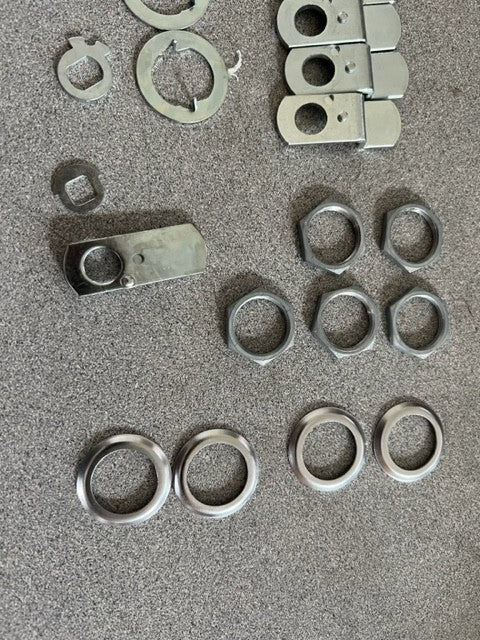 LOT OF 5 CompX C8106-915-26D, Pin Tumbler Cam Lock, 90-Degree Cam Turn KA