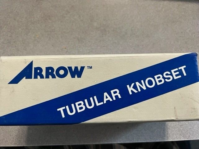 ARROW LOCK  C02 DE US26D PRIVACY TUBULAR TULIP KNOB ADJ BS US26D