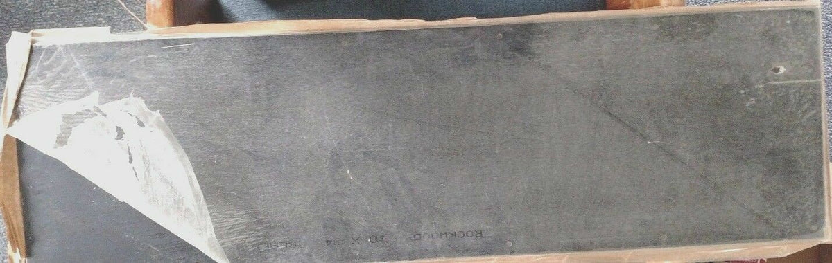   KICK PLATE BLACK HEAVY  PLASTIC  10 " X 34 1/2 " FOR 36" DOORS KICKPLATE
