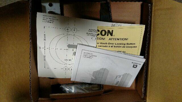 FALCON LOCK T 581BD DAN STOREROOM US26D SFIC (BEST TYPE) LESS CORE