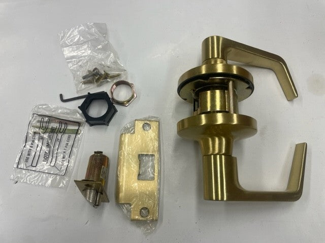 FALCON T501BD D 606 ENTRY SFIC LESS CORE Satin Brass