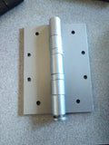 ALUMINUM DOOR REPLACEMENT ALUMINUM  FINISH  4 1/2"H X 3 1/4"W DRILLED & TAPPED 