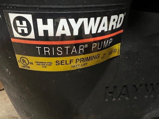 HAYWARD POOL PUMP 2 HP POOL & CENTURY 2HP  (10 FT LIFT) USED AS SHOWN 220VAC