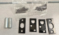 DOOR CONTROL INTERNATIONAL UL FLUSH LEVER BOLT (PAIR)  METAL DOORS US10B 6 3/4X1