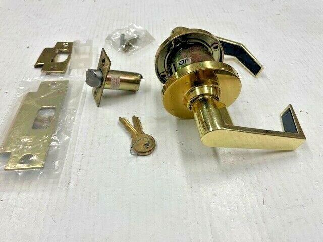  YALE SECURITY AU5305L 605 Para KR  Standard Duty Storeroom lockset