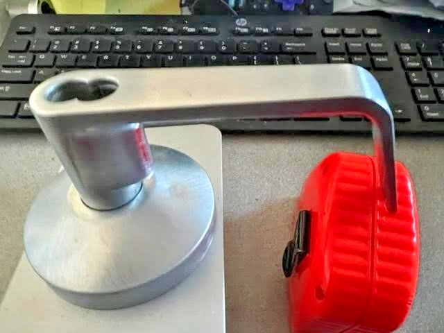 FALCON MONARCH 19 EXIT DEVICE TRIM USED MISSING DRIVER AND DENTED