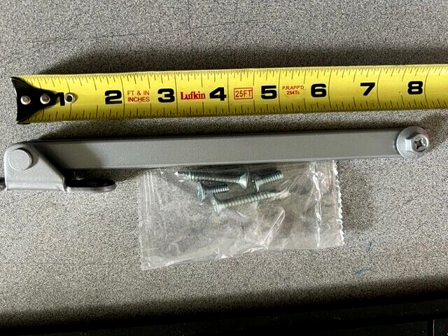 UAC DOOR CLOSERS MODEL UAC-ELR ROD FOR TOP JAMP DEEP REVEALS 2 5/8" THRU 4 13/16