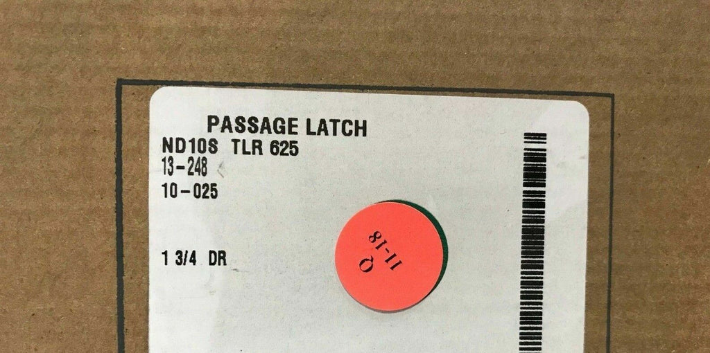 SCHLAGE ND 10 TLR  625  PASSAGE  LOCK NOS GRADE 1 POLISHED CHROME