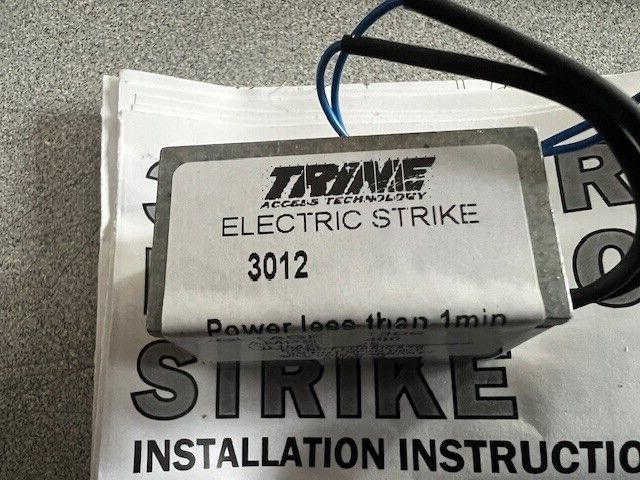 TRINE 3012 12VDC .49 AMP DRAW INTERMITTANT NEW
