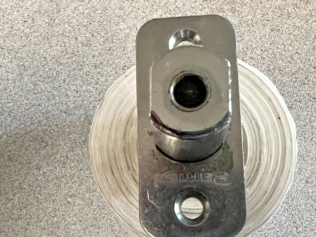 PAMEX DEADBOLT ONLY ADJ BACKEST (NOTE PICTURES) US32D
