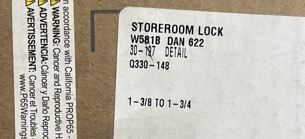 FALCON STOREROOM W581B DAN 622 SFIC LESS CORE FLAT BLACK FINISH