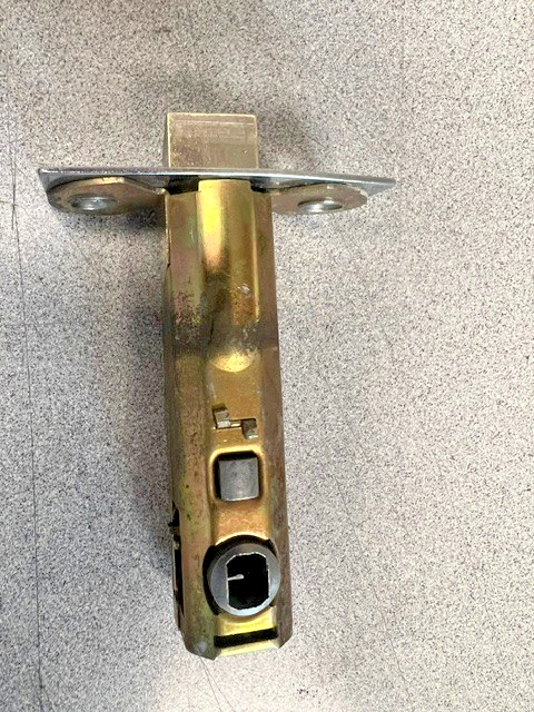 SARGENT PRIVACY TUBULAR LATCH 2 1/2" BACKSET CHROME FINISHARE 