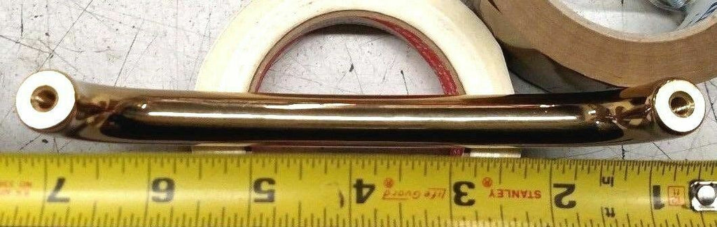 Decorator Door Pull Architectural Grade Solid Brass US3 FINISH
