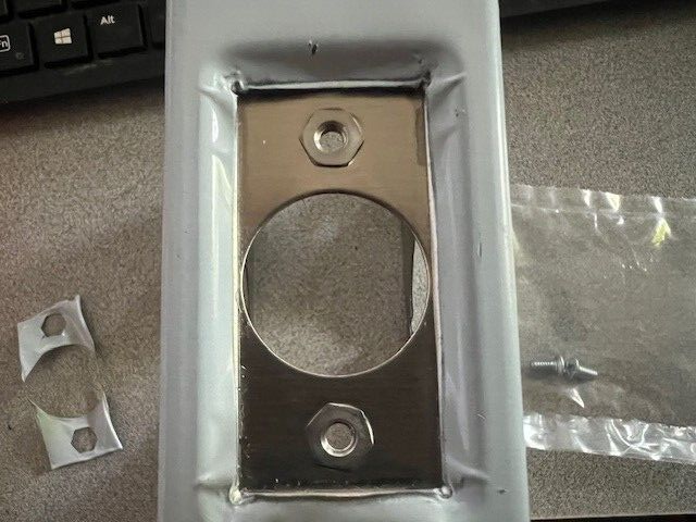 Don-Jo   81S-S-CW  For CYL  DOOR LOCKS w/ 2 1/8" hole 1  3/4" BS