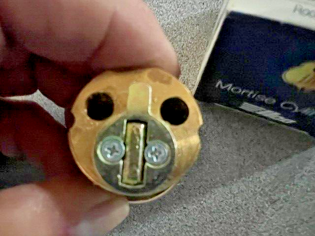ILCO 7161 TK2 -10  TUMBTURN 1" MORTISE CYLINDER WITH AR AND REULAR CAM US10
