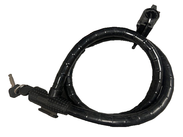 ABUS KEYED BICYCLE CABLE LOCK WITH 2 KEYS 44" X 1/2" POX