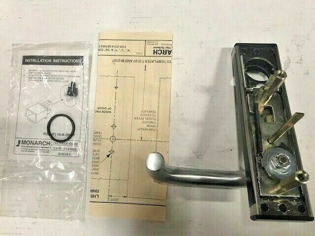 MONARCH HARDWARE 1912RR 32D  CONTROL Pull Trim DULL STAINLSS FINISH HANDED RHR