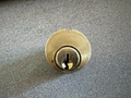 LOCKSPORT RARE MORTISE 1 1/8" EXPOSED SHELL LESS SCALP SCHLAGE SC2 KW 1 1/8"