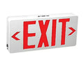 TCP #227426 UL Exit Fixture  Red LED Compact Polycarbonate Sign - AC only