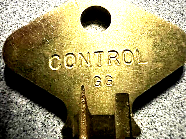 YALE ACCENTRA FN117C CONTROL KEY GG KEYWAY