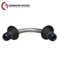 Command Access CDL-BLK  Concealed Door Loop, Press Fit, No Wires, Black Anod Cap