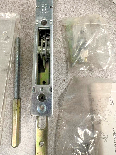 ADAMS RITE 1870HM 1 1/8" BS BOLT LOCK ALUMINUM