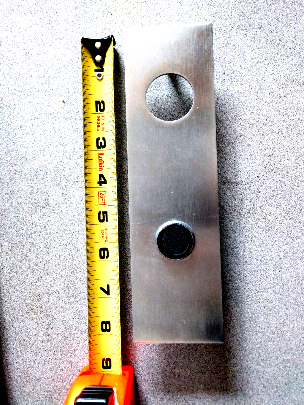 ARROW LOCK " B " MORTISE LOCK  OUTSIDE " H " ESCUTCHEON US26D  ONLY