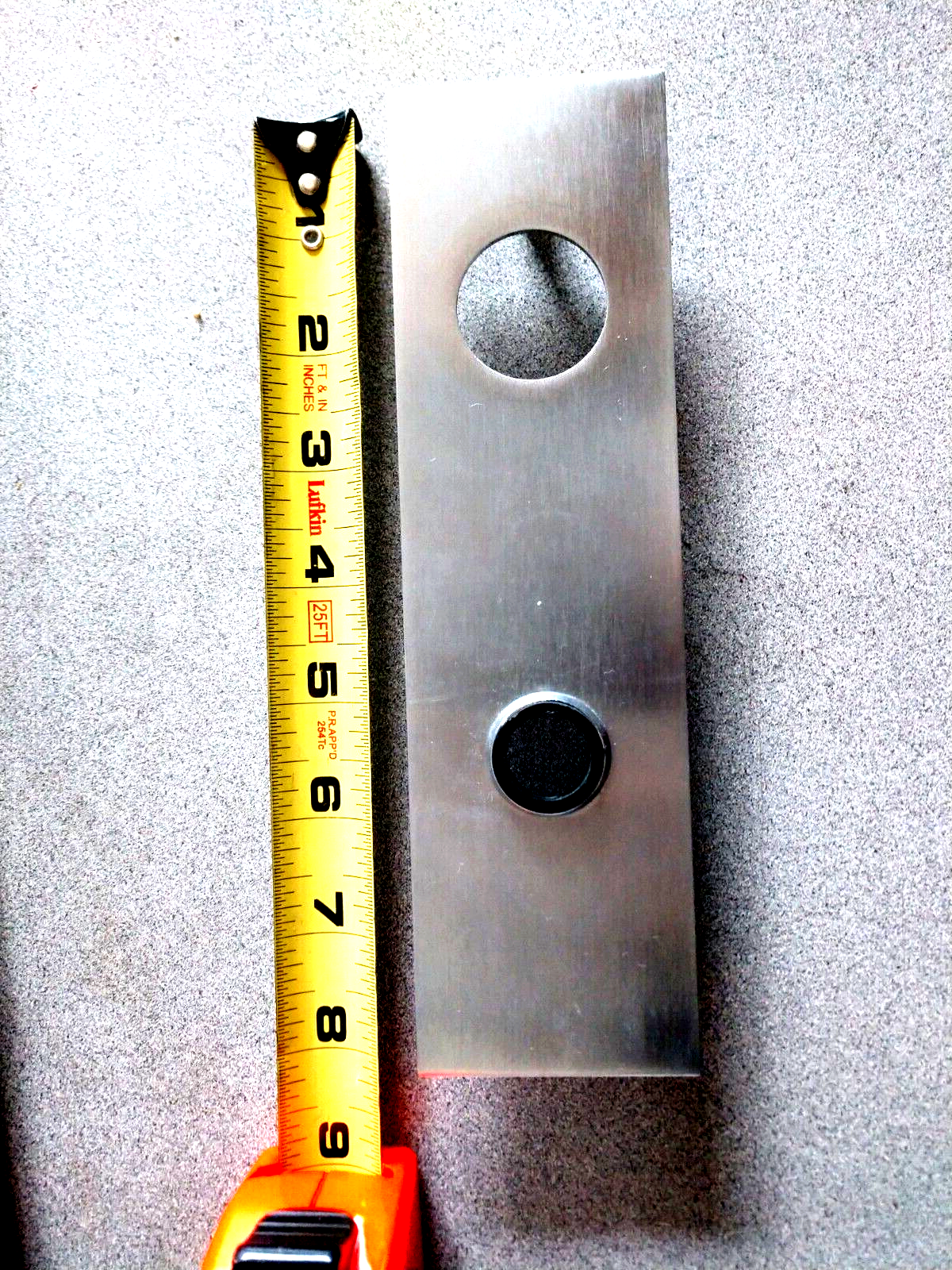 ARROW LOCK " B " MORTISE LOCK  OUTSIDE " H " ESCUTCHEON US26D  ONLY