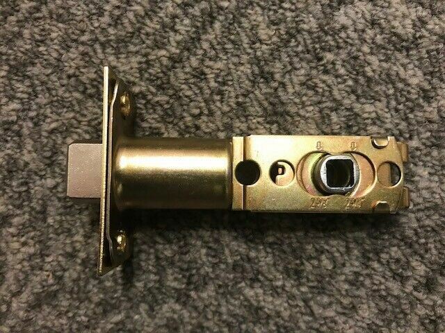 US LOCK US2080 NB3 PASSAGE LOCK US3 POLISHED BRASS ADJ BS AKA U018075