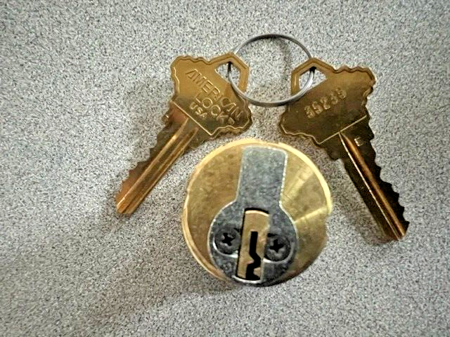 AMERICAN LOCK 9120 - 1 1/8" US3 SCHLAGE "E" KW AKA ILCO 7185SE-03 MADE IN USA