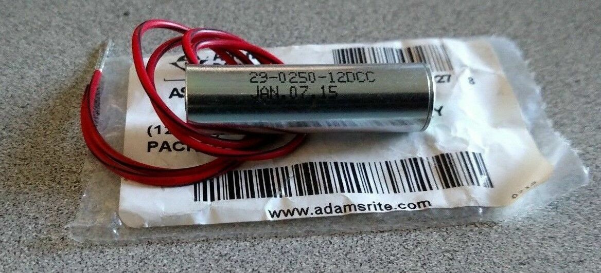 ADAMS RITE SELINOID FOR 7100 SERIES 12VDC OR 24VAC INTERMITTENT OR CONTINUOUS
