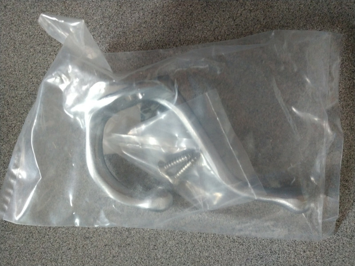 DON JO 300 COAT AND HAT HOOK SATIN CHORME  