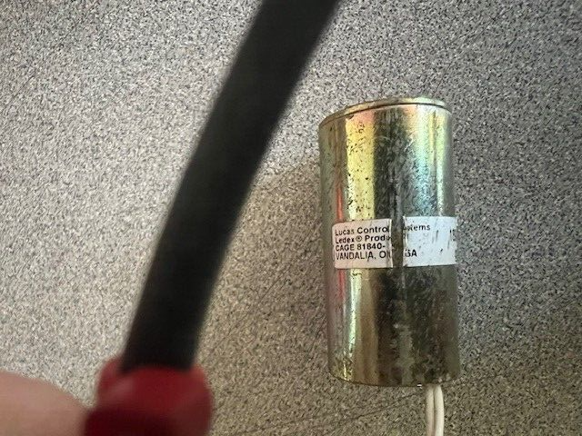 LUCAS CONTROL SYSTEMS LEDEX 189453-002 SOLINOID FOR YALE 8700LF USED AS SHOWN