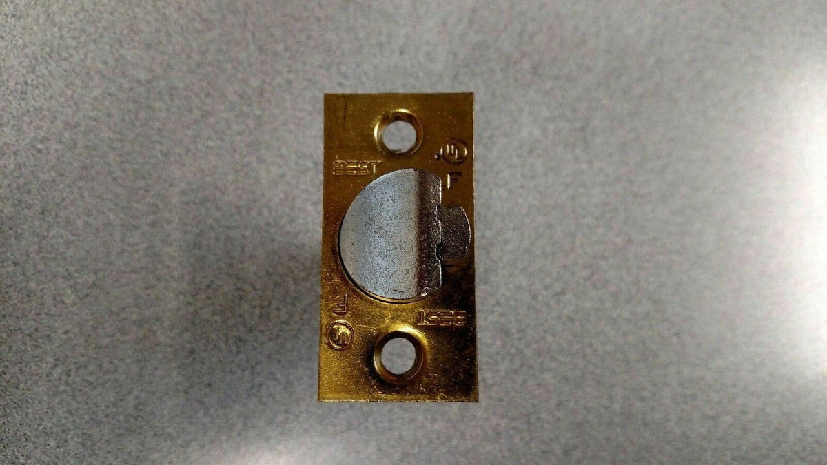BEST REPLACEMENT LATCH US4  DULL BRASS FOR 8K AND 9K SERIES 2 3/4" BACKSET NOS
