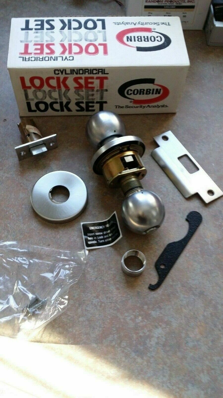 CORBIN RUSSWIN 833 1420 626 US26D PRIVACY SET NOS LOCKSMITH